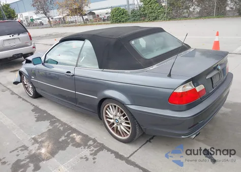 2002 BMW 330Ci from USA, damaged, VIN WBABS53482EV89770